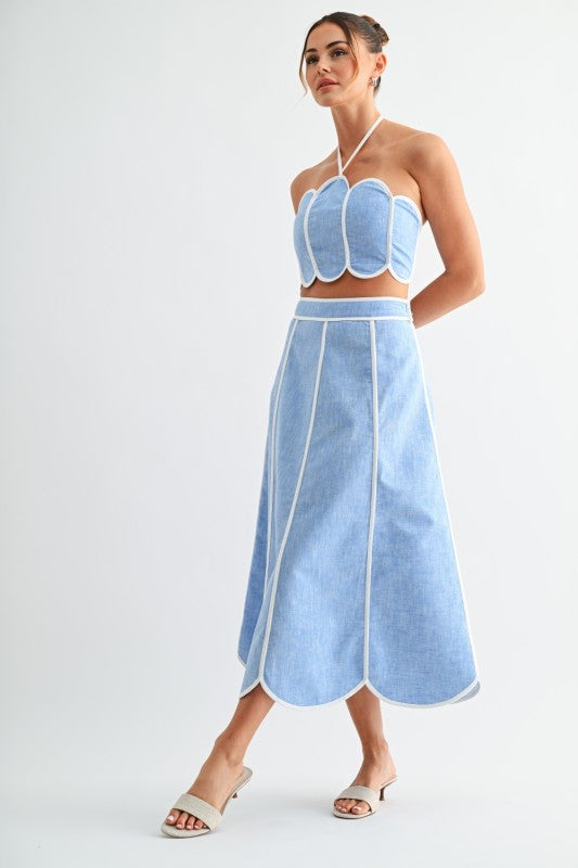 Zamora Skirt Set