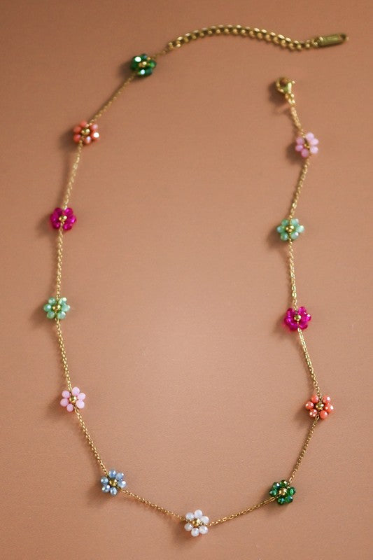 18k GOLD Plated Non-tarnish Stainless Steel Chain Necklace