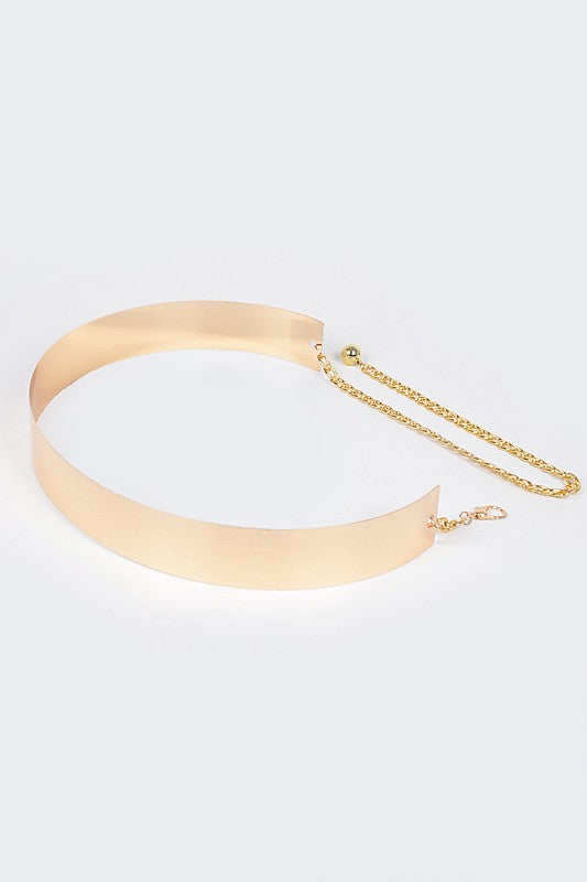 Full Metal Plate Waist Belt