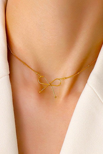 18k GOLD PLATED Non-tarnish Stainless Steel Chain Necklace
