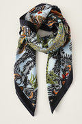 Printed Large Square Scarf