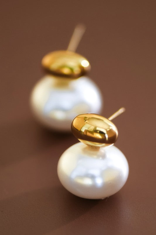 18k GOLD PLATED Waterproof Non-tarnish Stainless Steel Studs