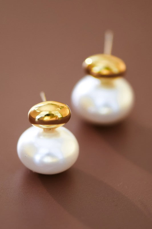 18k GOLD PLATED Waterproof Non-tarnish Stainless Steel Studs