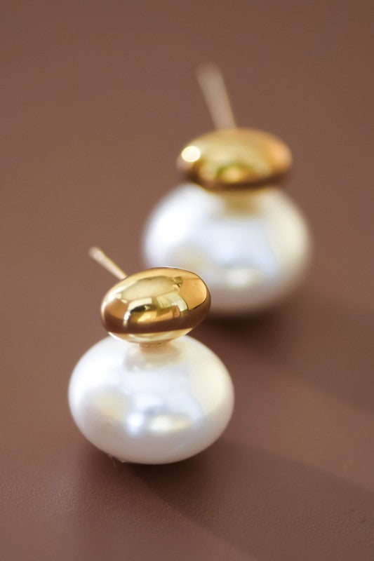 18k GOLD PLATED Waterproof Non-tarnish Stainless Steel Studs