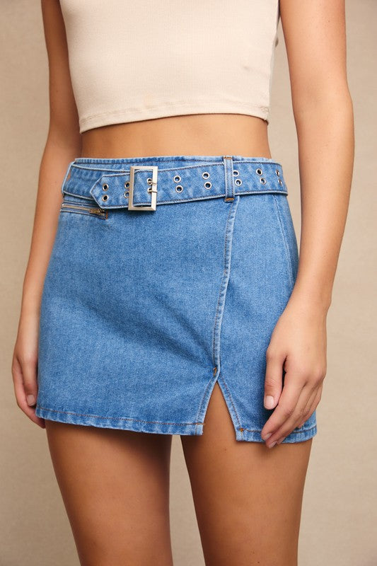 Hazel Denim Skirt