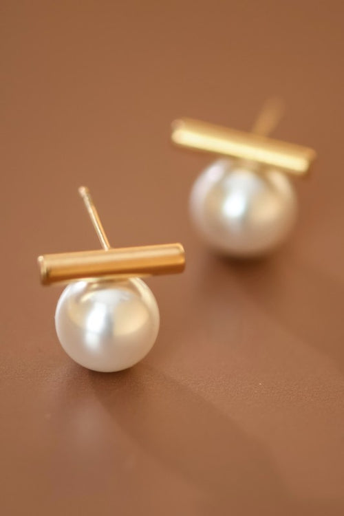 18k GOLD PLATED Non-tarnish Stainless Steel Studs
