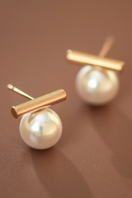 18k GOLD PLATED Non-tarnish Stainless Steel Studs