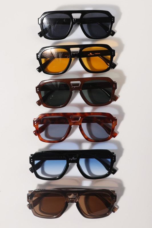 Retro Square Sunglasses