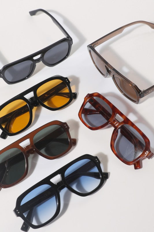 Retro Square Sunglasses