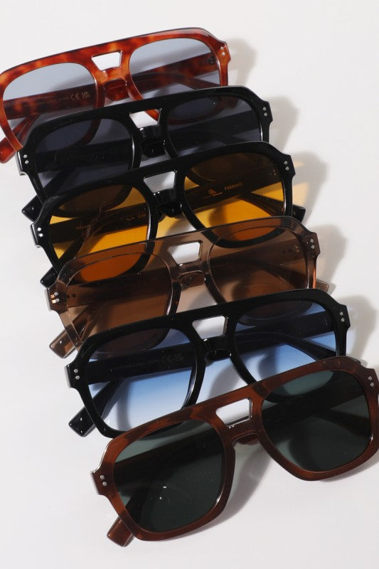 Retro Square Sunglasses