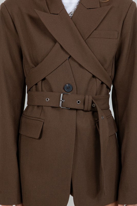 Andromeda Blazer Top