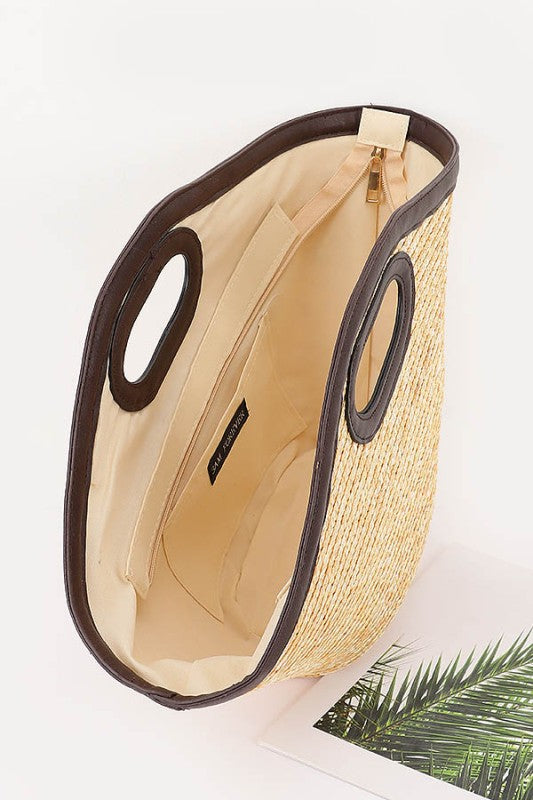 Straw Beach Bag