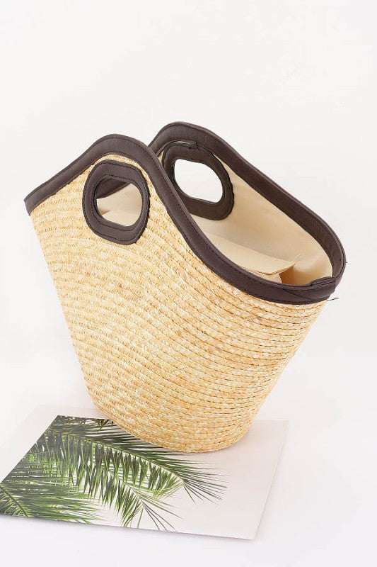 Straw Beach Bag