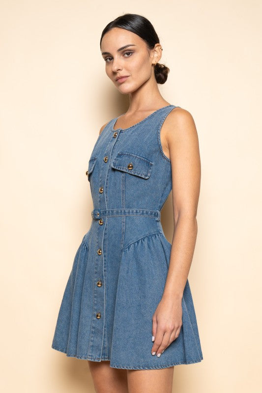 Silvia Denim Dress
