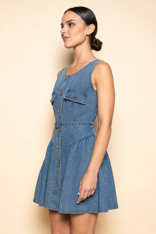 Silvia Denim Dress