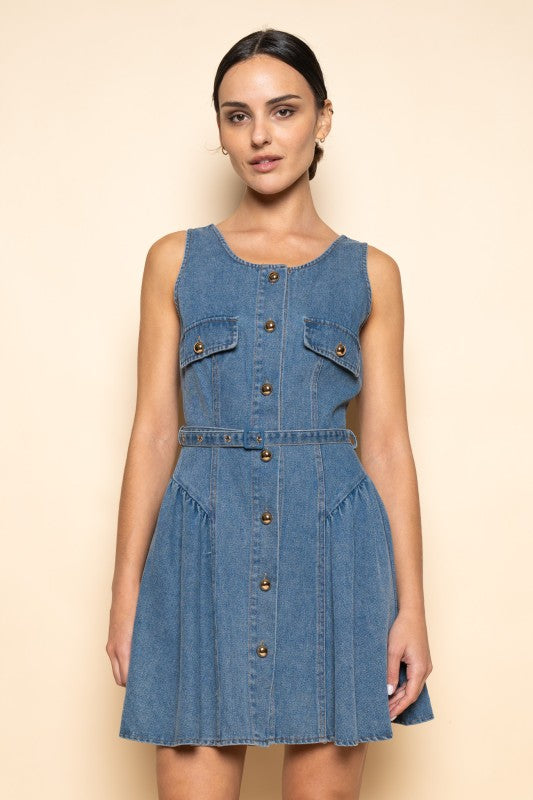 Silvia Denim Dress