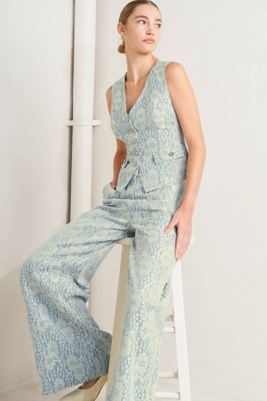 Esmie Denim Set