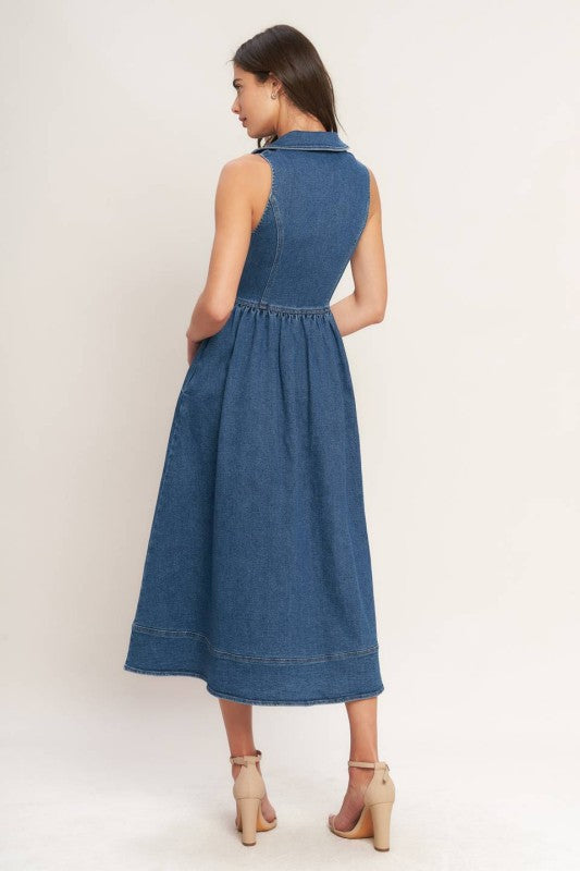 Ximena Denim Dress