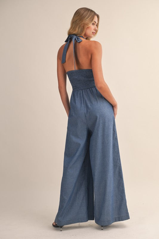 Sierra Denim Jumpsuit