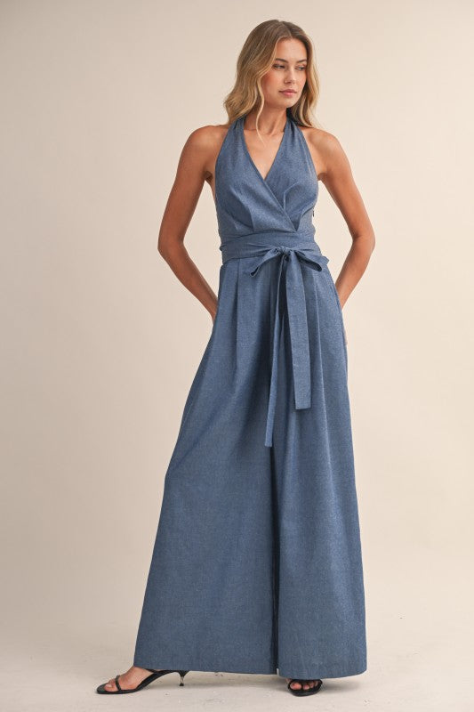Sierra Denim Jumpsuit