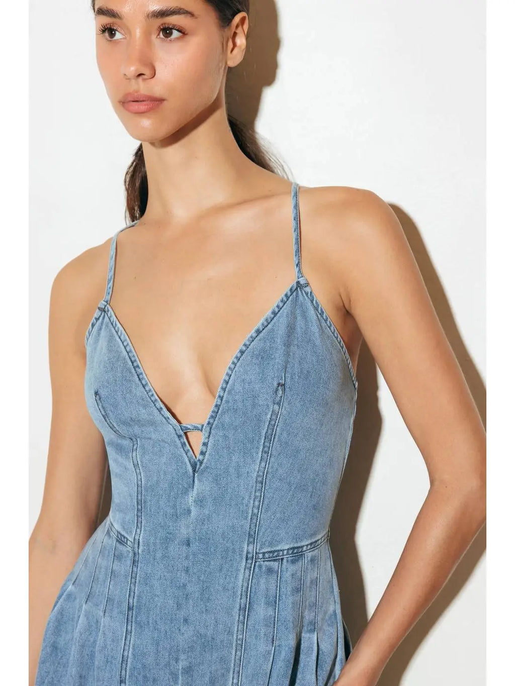 Luz Denim Jumpsuit
