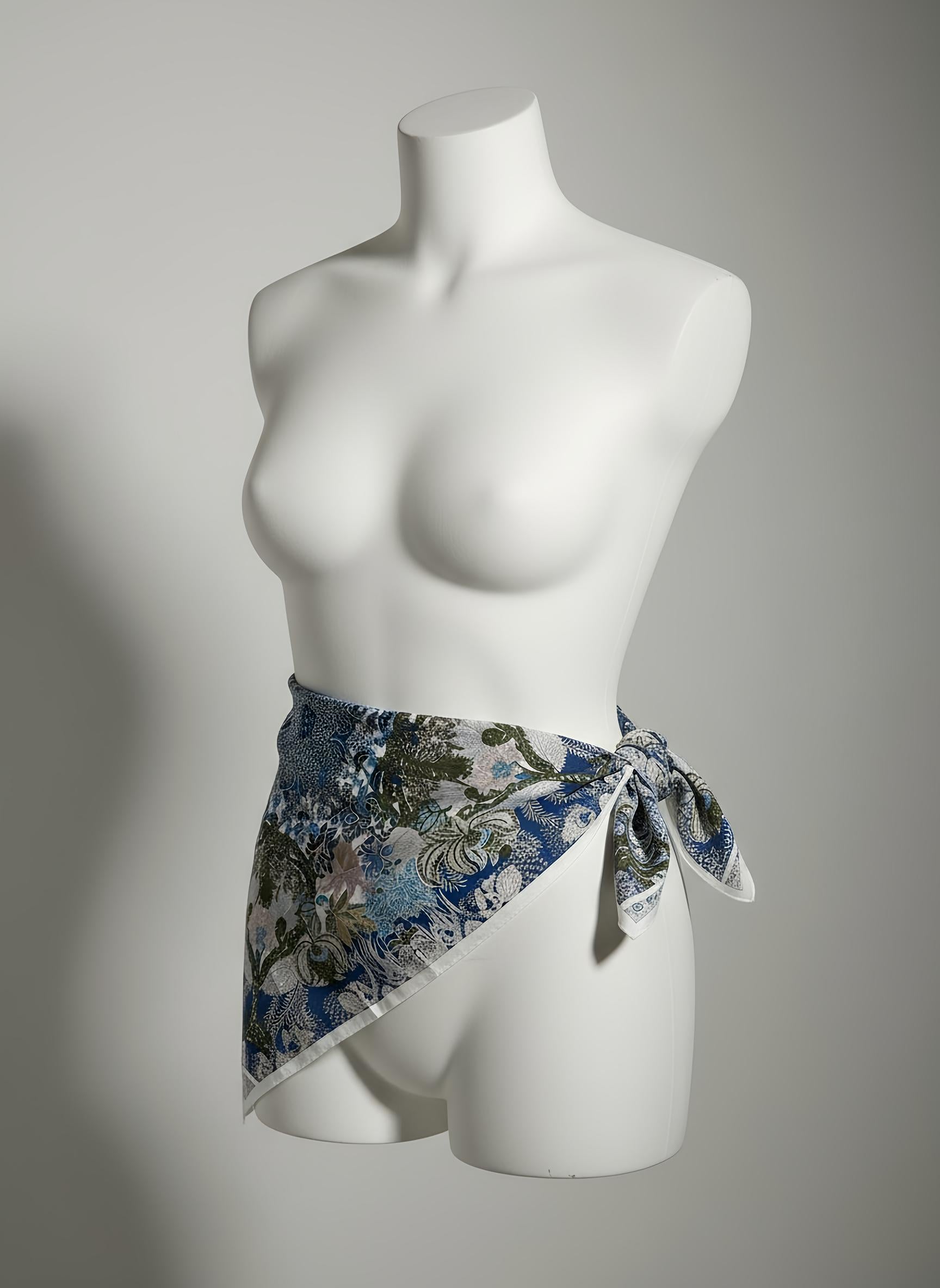 Printed Large Square Scarf