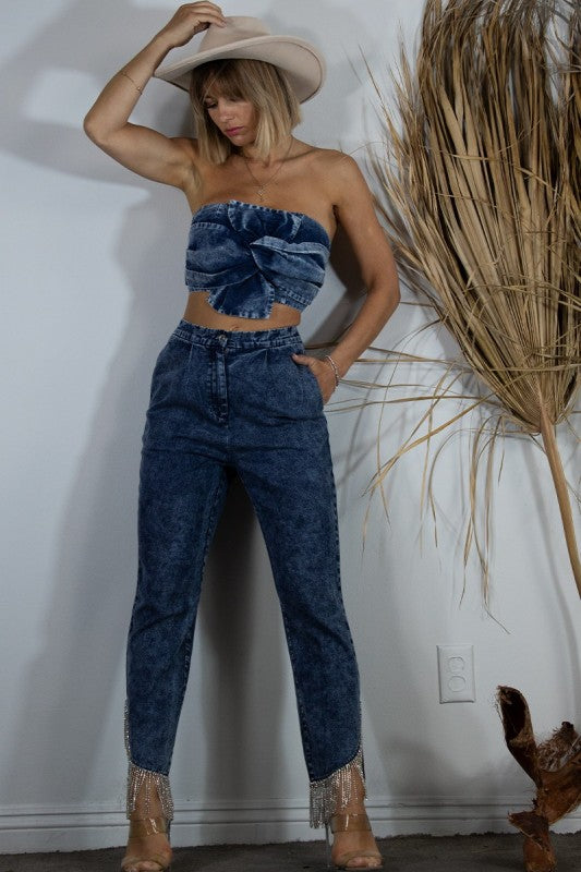 Luna Denim Set