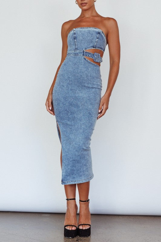 Maeve Denim Dress